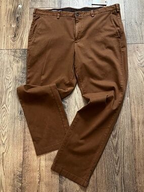 NWT Johnston & Murphy Rust 38 X 30 Pants